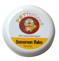 Chemical Free Organic Sunscreen Balm for Dogs and Cats