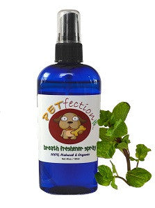 Organic Dog Breath Freshener and Tooth Cleaner Spray