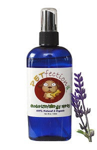 Natural and Organic Skin Allergies, Itchiness, Redness Spray for Dogs and Cats