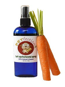 Chemical Free Organic Hot Spot and Wound Soother and Healing Spray