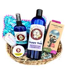 Sunny Pup Gift Basket