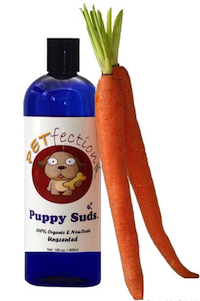PETfection Natural and Organic Unscented Puppy Suds Dog Shampoo